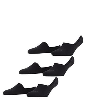 FALKE 3-paar Step High - dames footies met anti slip - Kousenvoetjes die niet afzakken - Sokken voor in loafers