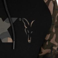 Fox Black / Camo Raglan Hoodie Small - thumbnail