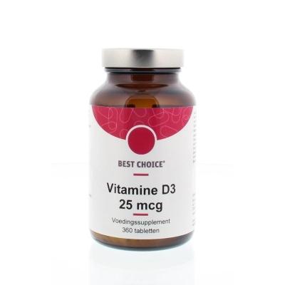 TS Choice Vitamine D3 25 mcg Tabletten