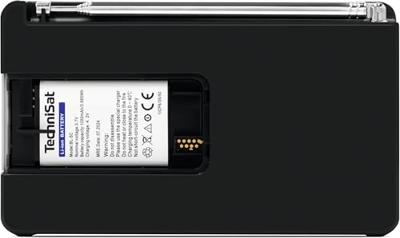 TechniSat DIGITRADIO 1 A Draagbare radio DAB+, FM DAB+, FM Oplaadbaar Zwart, Zilver