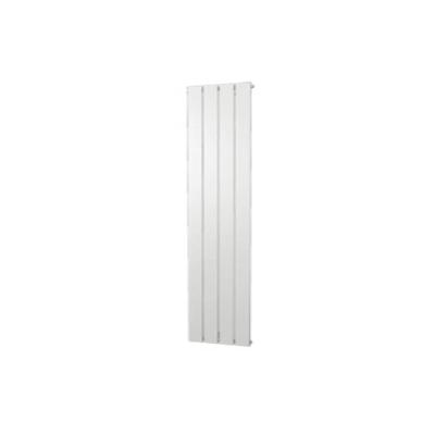 Plieger Cavallino Retto designradiator verticaal enkel middenaansluiting 1800x298mm 614W wit 7252958