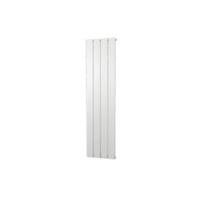 Plieger Cavallino Retto designradiator verticaal enkel middenaansluiting 1800x298mm 614W wit 7252958 - thumbnail