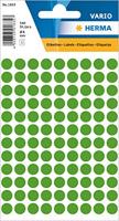 Etiket herma 1835 rond 8mm donkergroen 540st - thumbnail