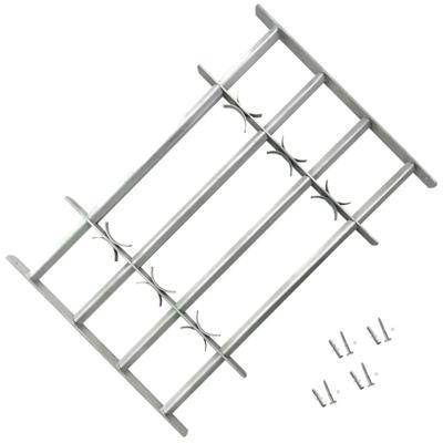 VidaXL Raambeveiliging verstelbaar met 4 dwarsstangen 500-650 mm VidaXL Raambeveiliging verstelbaar met 4 dwarsstangen 500-650 mm