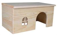 TRIXIE HUIS KONIJN HOUT SPIJKERVRIJ 40X23X20 CM - thumbnail