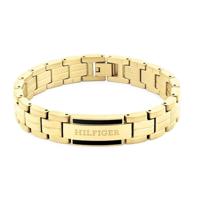 Armband Heren Tommy Hilfiger PARKER Roestvrij staal Gouden - thumbnail