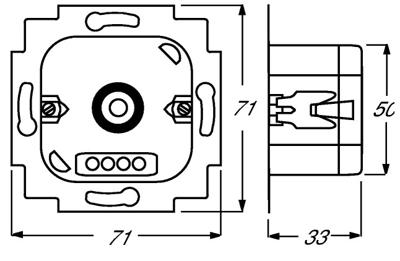 Busch-Jaeger 2CKA006599A2035 Dimmer Inzetstuk 1 stuk(s) Busch-Jaeger 2CKA006599A2035 Dimmer Inzetstuk 1 stuk(s)