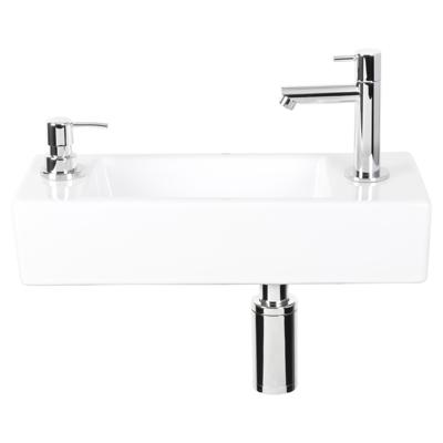 Fonteinset Differnz Sapon 44x18x9 cm Wit