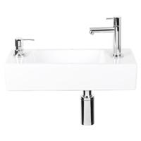 Fonteinset Differnz Sapon 44x18x9 cm Wit - thumbnail