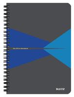 Notitieboek leitz office a5 lijn karton blauw - thumbnail