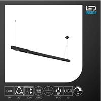 SLV Q-LINE® 1000936 Hanglamp LED 85 W Zwart - thumbnail