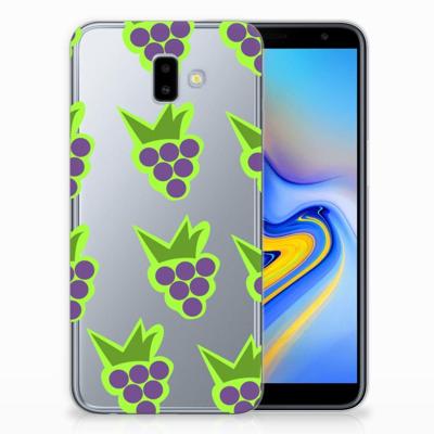 Samsung Galaxy J6 Plus (2018) | Siliconen Case | Druiven Samsung Galaxy J6 Plus (2018) | Siliconen Case | Druiven