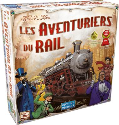 ASMODEE - The Adventurers of Rail USA - Bordspel