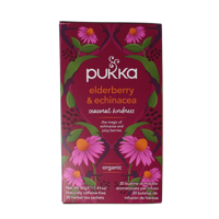 Thee pukka elderberry en echinacea 20 zakjes - thumbnail