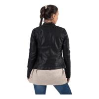 Only 15081400 Onlbandit Faux Leather Biker Leer En Leatherlook Black 15081400 - thumbnail