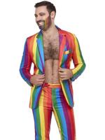 Regenboog pak man - thumbnail