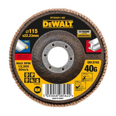 DeWALT DT30601 Lamellenschijf EXTREME 115mm K40
