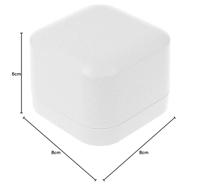 Hammond Electronics 1556BAWH Universele behuizing 80 x 80 x 60 ABS kunststof Brandvertragend Wit 1 stuk(s) - thumbnail