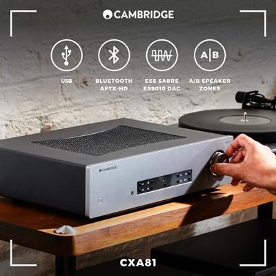 Cambridge Audio CX A81 MKii geintegreerde versterker - Grijs - thumbnail