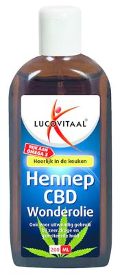 Lucovitaal Hennep CBD Huidwonder olie