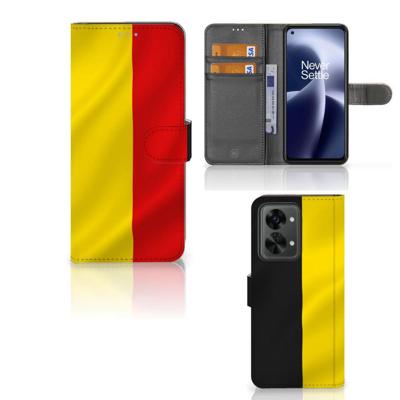 OnePlus Nord 2T | Bookstyle Case | Belgische Vlag