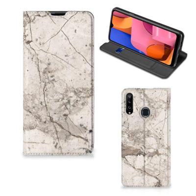 Samsung Galaxy A20s | Standcase | Marmer Beige Samsung Galaxy A20s | Standcase | Marmer Beige