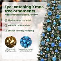 VidaXL Kunstkerstboom met 150 led groen 150 cm pvc en plastic en staal - thumbnail