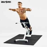 Sportschool Vloer Beschermingsmatten (8 stuks, totaal 2,88 m2) Zwart - thumbnail