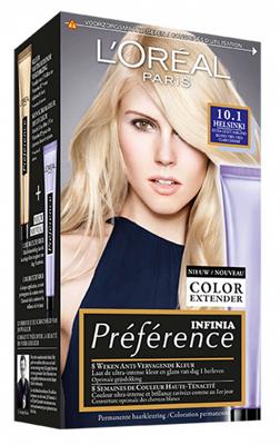 L'Oréal Paris Preference 10.1 Helsinki Extra Licht Asblond L'Oréal Paris Preference 10.1 Helsinki Extra Licht Asblond