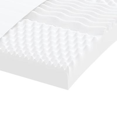 Schuimmatras 7 zones hardheid 20 ILD 180x220 cm wit - thumbnail