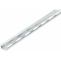 HellermannTyton DELTA2F-ST-GEL-WC 181-47230 DIN-rail Geperforeerd Plaatstaal 2000 mm 1 stuk(s) - thumbnail