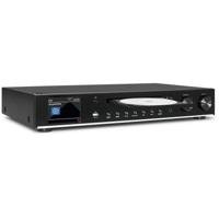TechniSat DIGITRADIO 143 CD Radio-adapter DAB, DAB+, Internet, VHF (FM) AUX, Bluetooth, CD, USB, WiFi, Internetradio Incl. afstandsbediening, Wekfunctie Zwart - thumbnail