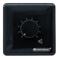 Omnitronic 80711158 Opbouw (op product) PA-volumeregelaar stereo Zwart - thumbnail