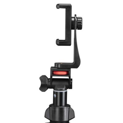 Hama Rotary Smartphone statief set 1/4 inch werkhoogte = 41,5-150 cm, zwart