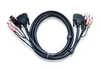 ATEN 2L-7D03UD - Video- / USB- / Audio-Kabel - 3 m - thumbnail