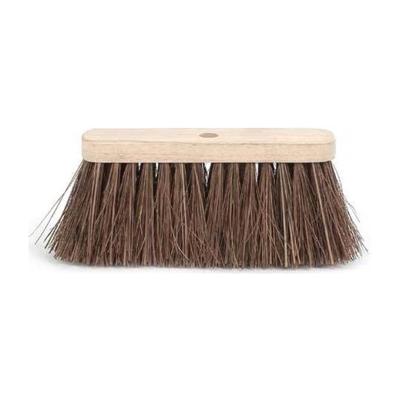 Straatbezem Hout-Piassava ongelakt 29cm