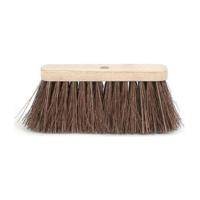 Straatbezem Hout-Piassava ongelakt 29cm - thumbnail