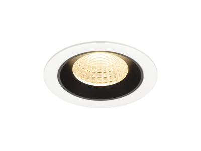 SLV InbouwspotNuminos M wit/zwart 2700K - 55gr - 1009610