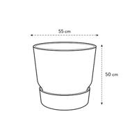 Elho Greenville Pot Living Black (Ø 55 cm) - thumbnail