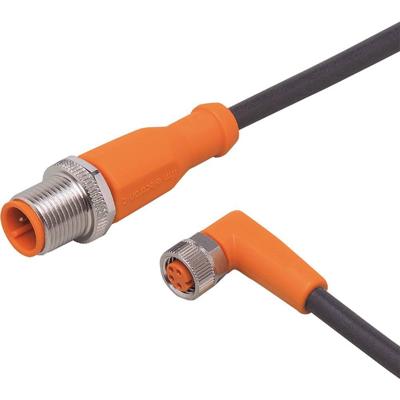 ifm Electronic EVC213 Verbindingskabel Aantal polen (sensoren): 3, 4 Stekker, recht, Bus, haaks 2 m 1 stuk(s)