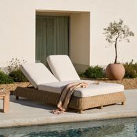 Kave Home 2-persoons Ligbed 'Meria' Rattan - thumbnail