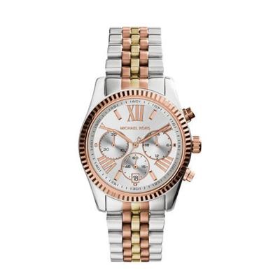 Michael Kors horloge MK5735 Lexington Zilver, rosé, goud Michael Kors horloge MK5735 Lexington Zilver, rosé, goud