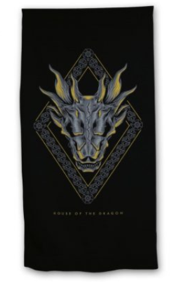 House of Dragon strandlaken 70 x 140 cm House of Dragon strandlaken 70 x 140 cm