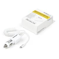 .com 2-poorts autolader met Apple 8-polige Lightning™-connector en USB 2.0 poort – hoog vermogen (21 watt / 4,2 amp) - Netspanningsadapter - wagen - 21 Watt - 4.2 A (USB (alleen voeding), Lightning) - wit - voor Apple iPad/iPhone/iPod (Lightning) - thumbnail
