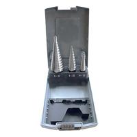 PRO getrapte boren set 3-piece stepped drill bit in plastic box - thumbnail