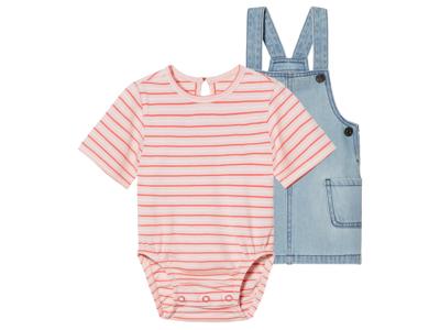 lupilu Babyset (86, Lichtblauw/roze)