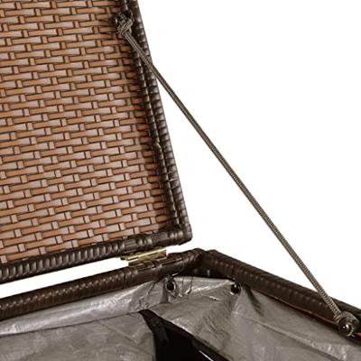 VidaXL Tuinbox 150x100x100 cm poly rattan bruin