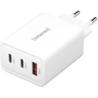 Intenso W65ACC GaN USB-oplader 65 W 1x USB-A, 2x USB-C USB PD Wit Binnen GaN, USB Power Delivery (USB-PD) - thumbnail