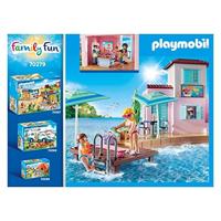 Playmobil Family Fun IJssalon aan de haven 70279 - thumbnail