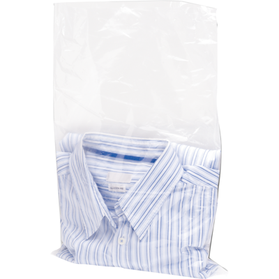 Zak | Vlakke zak | LDPE | 32x50cm | 70my | transparant | 500 stuks